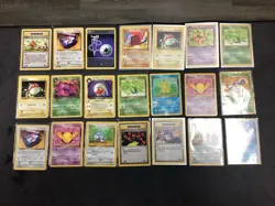 Pokemon (21) Card Lot Vintage VG-EX Pokemon Team Rocket Set. 📈🔥 - Image 1