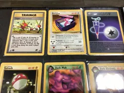 Pokemon (21) Card Lot Vintage VG-EX Pokemon Team Rocket Set. 📈🔥 - Image 2