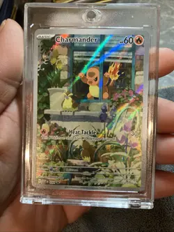 Pokemon TCG Charmander #044 SVP en Black Star Promo, Obsidian Flames Holo Card - Image 1