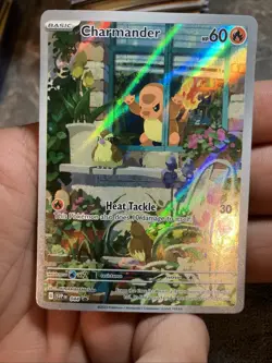 Pokemon TCG Charmander #044 SVP en Black Star Promo, Obsidian Flames Holo Card - Image 2