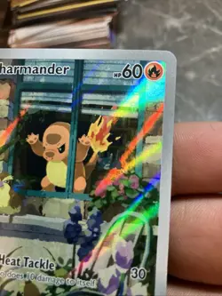 Pokemon TCG Charmander #044 SVP en Black Star Promo, Obsidian Flames Holo Card - Image 3