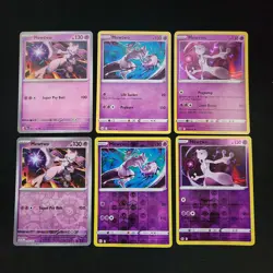Pokemon Mew & Mewtwo x12 Card Lot Bundle - Image 1