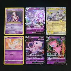 Pokemon Mew & Mewtwo x12 Card Lot Bundle - Image 3
