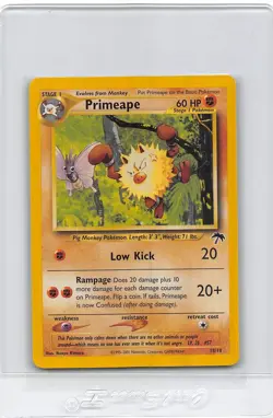 PRIMEAPE 18/18 - NON-HOLO - Southern Island - Vintage WOTC Pokemon CARD - NM/LP - Image 1