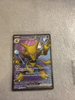 Pokemon TCG Scarlet and Violet Alakazam EX Card 188/165 Sir NM/Mint Pack Fresh - Image 1