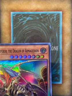 Yugioh Chaos Emperor, the Dragon of Armageddon YCSW-EN011 Super PRIZE CARD NM - Image 3