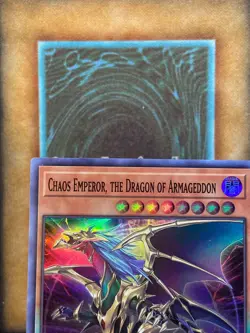 Yugioh Chaos Emperor, the Dragon of Armageddon YCSW-EN011 Super PRIZE CARD NM - Image 4