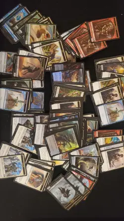 MTG 200 TOKENS ASSORTED CARD LOT! MAGIC: THE GATHERING INCL. FOILS - Image 1