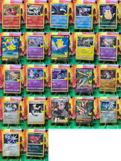 Lot Of 22 Celebrations Holo Pokemon Cards - Image 1
