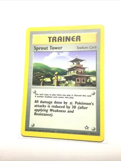 SPROUT TOWER - 97/111 - Neo Genesis - Pokemon Card - NM - Image 1