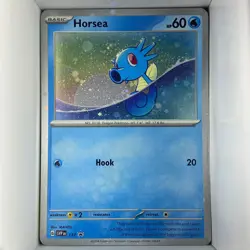 Horsea 137 Scarlet & Violet Promo Cards Cosmo Holo English - Image 1