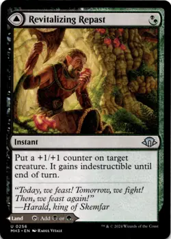 MTG Revitalizing Repast Normal NM Modern Horizons 3 Magic 256 - Image 1