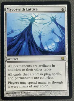 MTG Mycosynth Lattice Darksteel 130/165 Regular Rare - Image 1