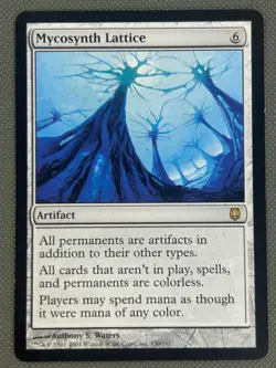 MTG Mycosynth Lattice Darksteel 130/165 Regular Rare - Image 2