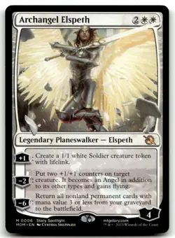 MTG Archangel Elspeth M March of the Machine 6 MP - Image 1