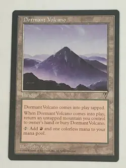 MTG Dormant Volcano (Visions/Land/U) - BGM - Image 1