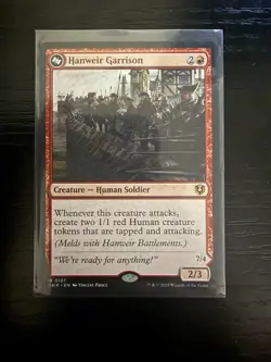 MTG Innistrad Remastered - Hanweir Garrison // Hanweir, the Writhing Township - Image 1