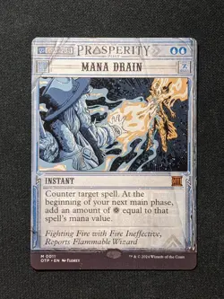 Mana Drain Outlaws of Thunder Junction: Breaking News Regular (NM) - Image 1
