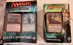 Magic The Gathering NEW Sealed (14) Booster Packs & 2 decks Lot + bonus READ!! - Image 2
