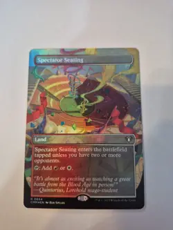Spectator Seating (Borderless) Commander Masters Foil - Image 1