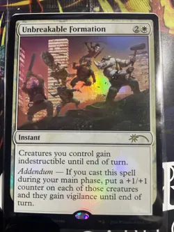 Unbreakable Formation Magic The Gathering NYCC 2025 TNMT Promo - Image 1