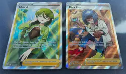 Lot 9 Full Art Trainer Pokemon Cards TCG - Olivia, Leon, Crasher Wake, Cheryl... - Image 3