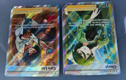 Lot 9 Full Art Trainer Pokemon Cards TCG - Olivia, Leon, Crasher Wake, Cheryl... - Image 4