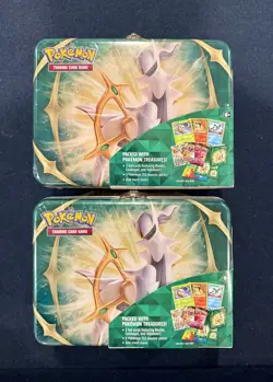 Pokemon Arceus TCG 2022 Spring Collectors Chest Lot of 2 SEALED - Image 1