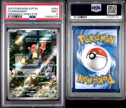 2023 POKEMON SVP EN-SV BLACK STAR PROMO #044 CHARMANDER PSA 9 - Image 3