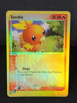 Pokemon TCG Torchic Ruby & Sapphire E-Reader Set Reverse Holo 74/109 LP - Image 1