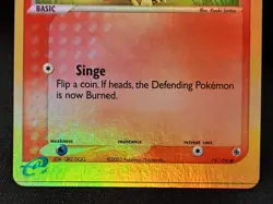 Pokemon TCG Torchic Ruby & Sapphire E-Reader Set Reverse Holo 74/109 LP - Image 4