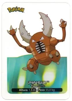 PINSIR #127 LAMINCARD COLECCION POKEMON LAMINCARDS 2005 EDIBAS (USADA) - Image 1