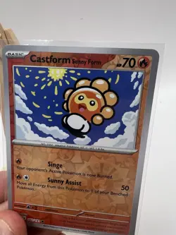 Pokemon Surging Sparks - Castform Sunny Form - 020/191 - Reverse Holo - M/NM - Image 3