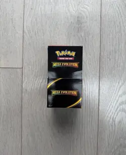 Pokemon TCG Mega Evolution Half Booster Box NO SEAL (18 packs) Brand New - Image 1