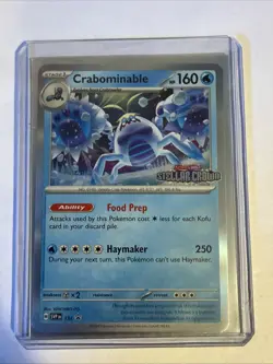 2025 Pokemon TCG Scarlet and Violet Black Star Promos #134 Crabominable - Image 1