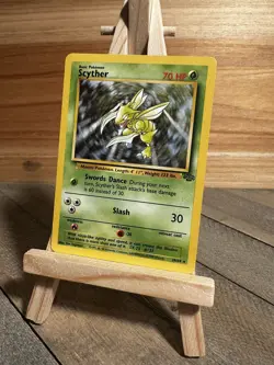 Pokemon Jungle Rare Scyther (26) #26/64 Moderately played - Image 1