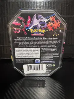 Pokemon TCG: Crown Zenith Galarian Moltres Tin - Image 2