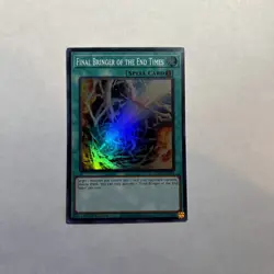 YU-GI-OH! Final Bringer Of The End Times ROTA-EN064 Super Rare NM - Image 1