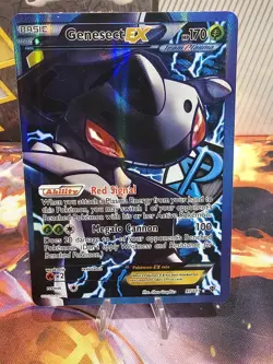 Pokemon Card - Genesect Ex - B&W Plasma Blast - Full Art - 97/101 - EX-LP - Image 1