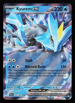 Kyurem ex 028/086 Holo Black Bolt Pokemon Card - Image 1