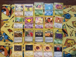 Lot Of 20 1st Edition Pokemon Cards Vintage - Image 1