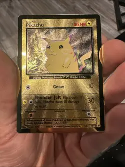 Pikachu - (Celebrations Metal Card) 058/102 Miscellaneous Cards & Products Holo - Image 2