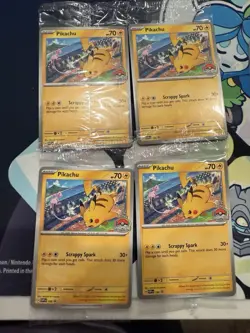 Promo Lot Pikachu 190 / 225 / 101 Sv: Scarlet & Violet Promo Cards Regular - Image 2