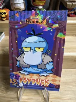 Psyduck Frankenstein Cracked Ice Pokemon 2025 Card Database Set Halloween - Image 1