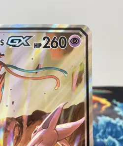 Espeon & Deoxys GX - SM240 -JUMBO Promo Ultra Rare Pokemon Card (Sun & Moon) - Image 5