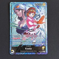 One Piece CCG TCG OP12-081 KOALA ALT ART LEADER CARD ENGLISH - Image 1