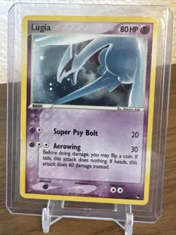 Pokemon TCG Lugia 2/17 Pop Series Promo, 5 Rare Holo Card - Image 1