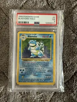 4 Graded Pokemon Cards PSA CGC Blastoise Persian Precious Trolly Metagross - Image 2