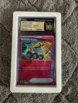 4 Graded Pokemon Cards PSA CGC Blastoise Persian Precious Trolly Metagross - Image 4