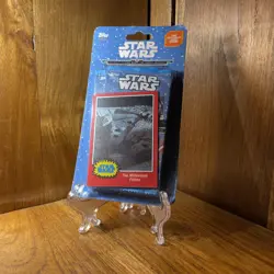 🛸 Star Wars Topps Blister Booster Pack Trading Card Game TCG Millennium Falcon - Image 1